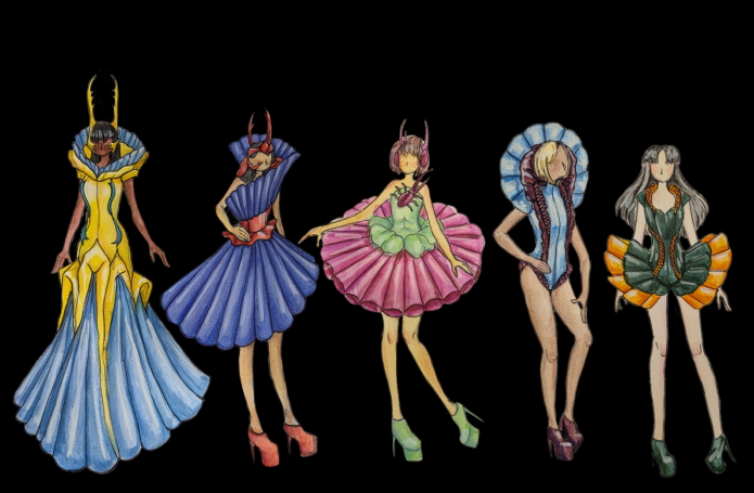 Fashion Illustrations for ELYTRA